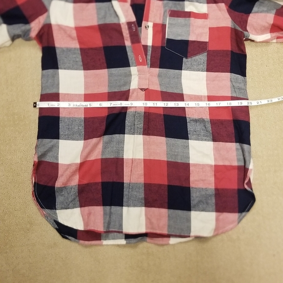 ModCloth Fun2Fun Plaid Flannel Tunic - Picture 10 of 11